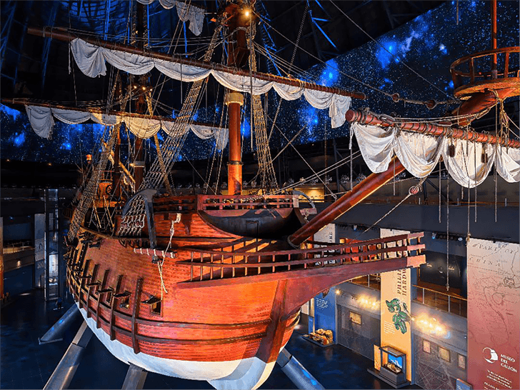 Museo del Galeon with full scale Galeon Espiritu Santo